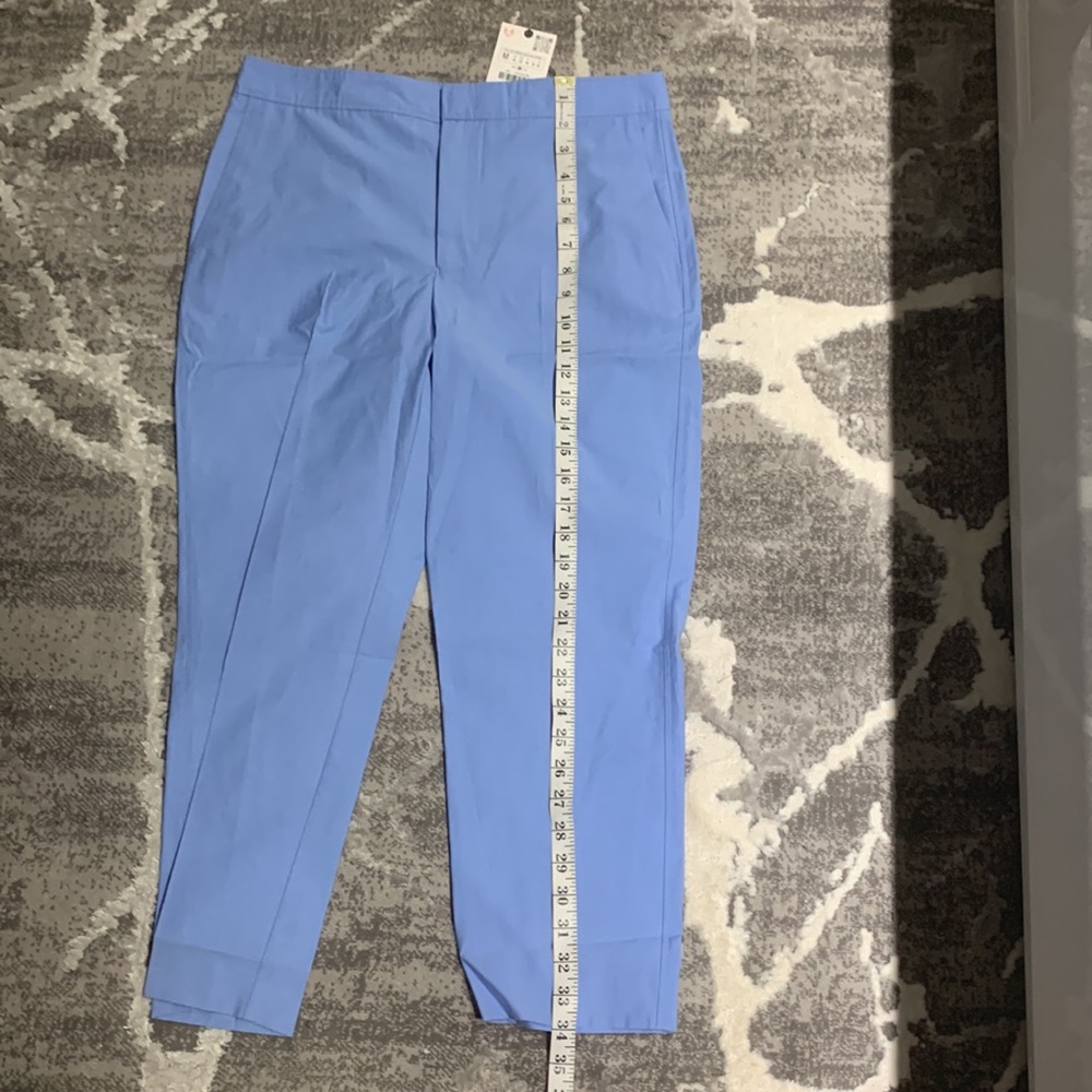 Zara Light Blue Straight Leg Pants - Picture 11 of 16